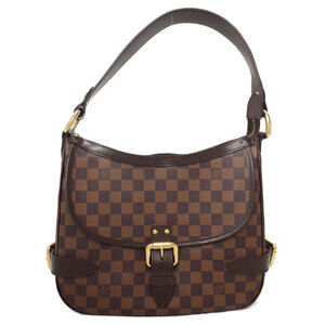 Louis Vuitton Damier Ebene Brown Highbury Shoulder Bag